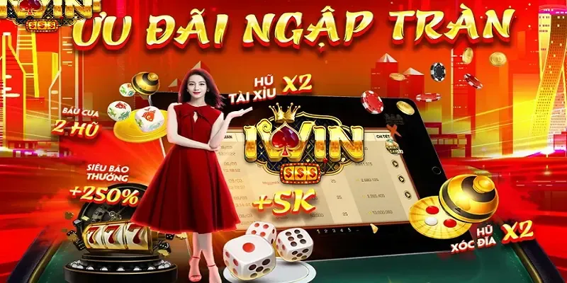 Màn hình slot game với hiệu ứng chiến thắng rực rỡ